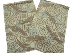 アンティーク　凧模様はぎれ2枚セット